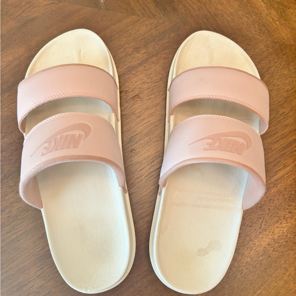 Nike Women's Blush Pink Slide Sandals